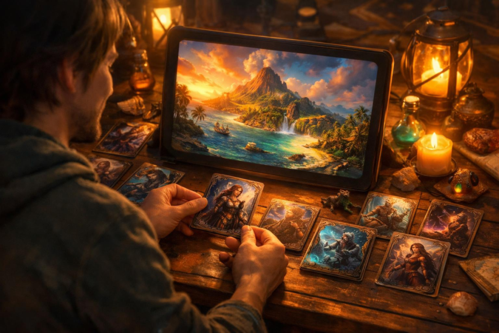 Immersive gameplay transformation powered by rare cards—deep emotional connection, creative control, and magical expansion of personal game universe