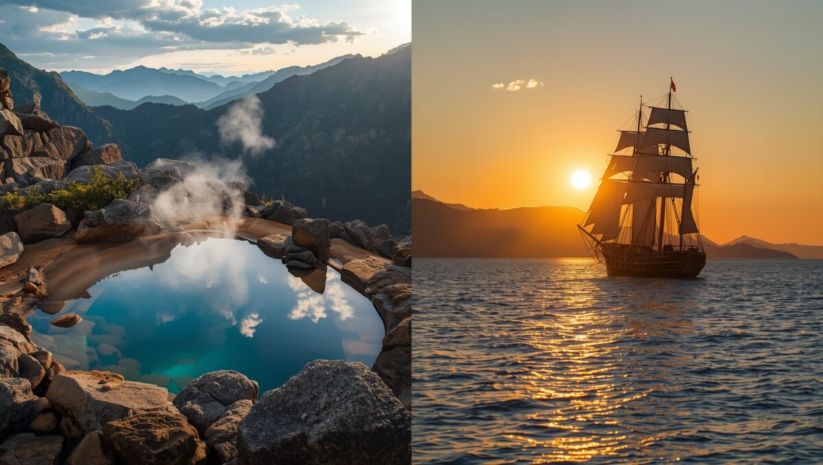 🌊 ドンヨリ海辺の街の基本情報と豪華客船の全貌!