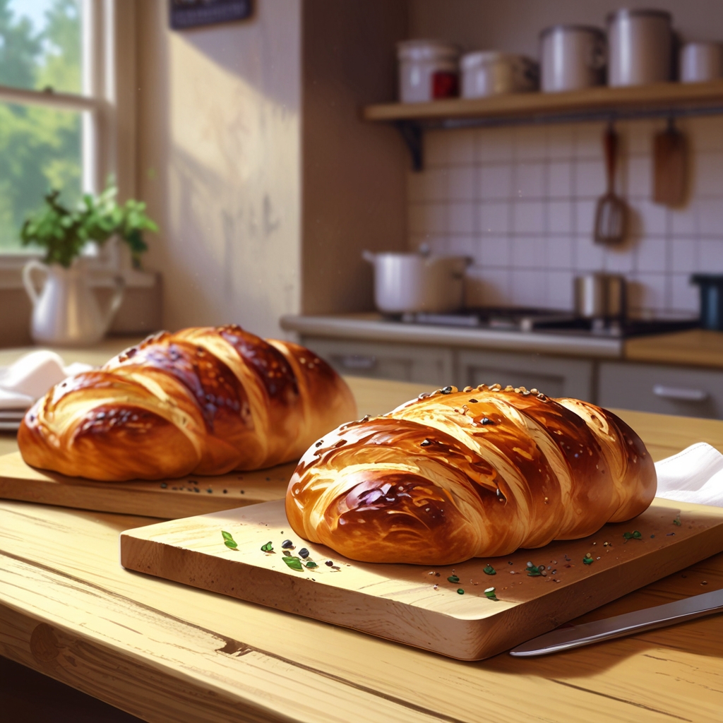 Steaming hot soup bread with crispy golden crust, aromatic comfort food that solves baking challenges
