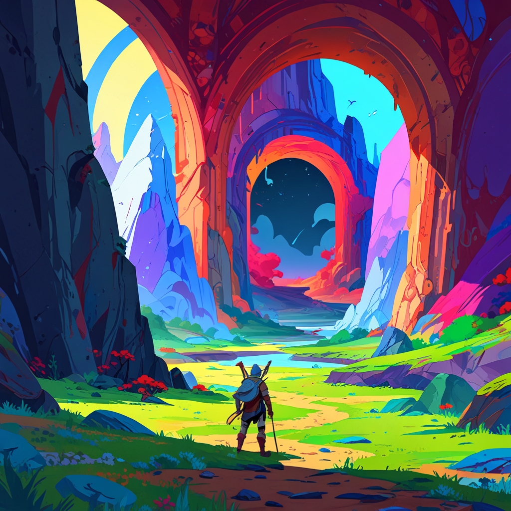 Fascinating guide showcasing beautiful and diverse art pieces with dramatic lighting, perfect for discovering fundamental museum collection knowledge in this charming game