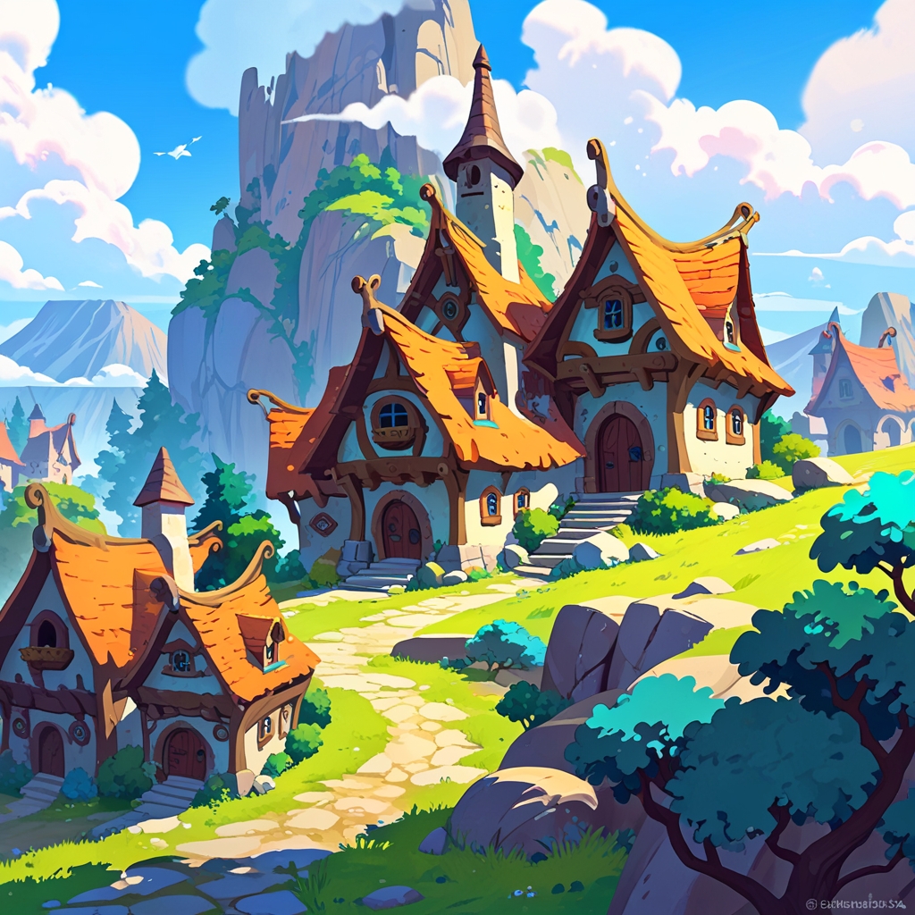 Charming cozy island home decoration featuring adorable villager houses with thrilling customization possibilities and stunning exterior design details