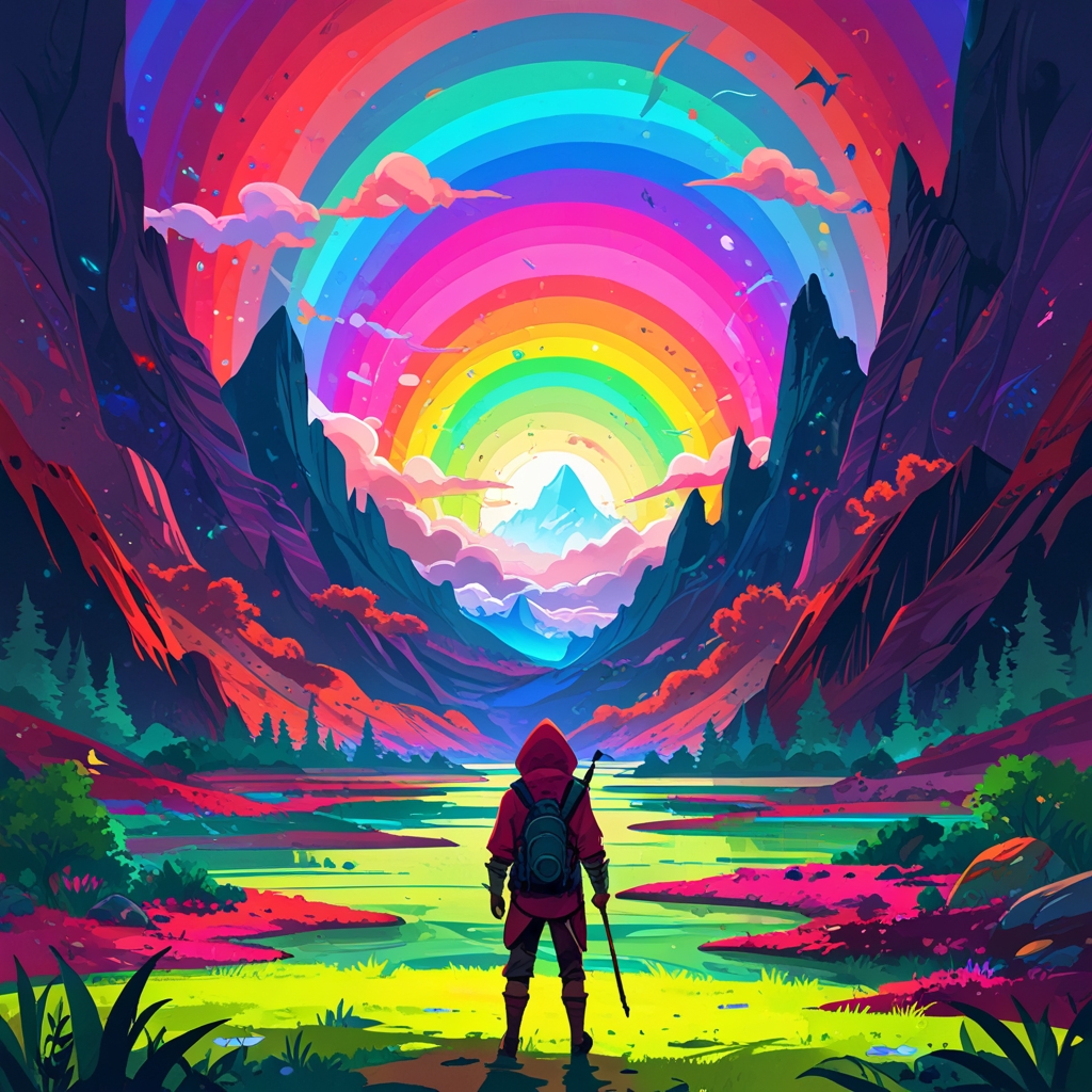 Thrilling Pokémon strategy guide showing sparkling floating island town with vibrant gameplay elements and glowing pathways for fastest unlocking route